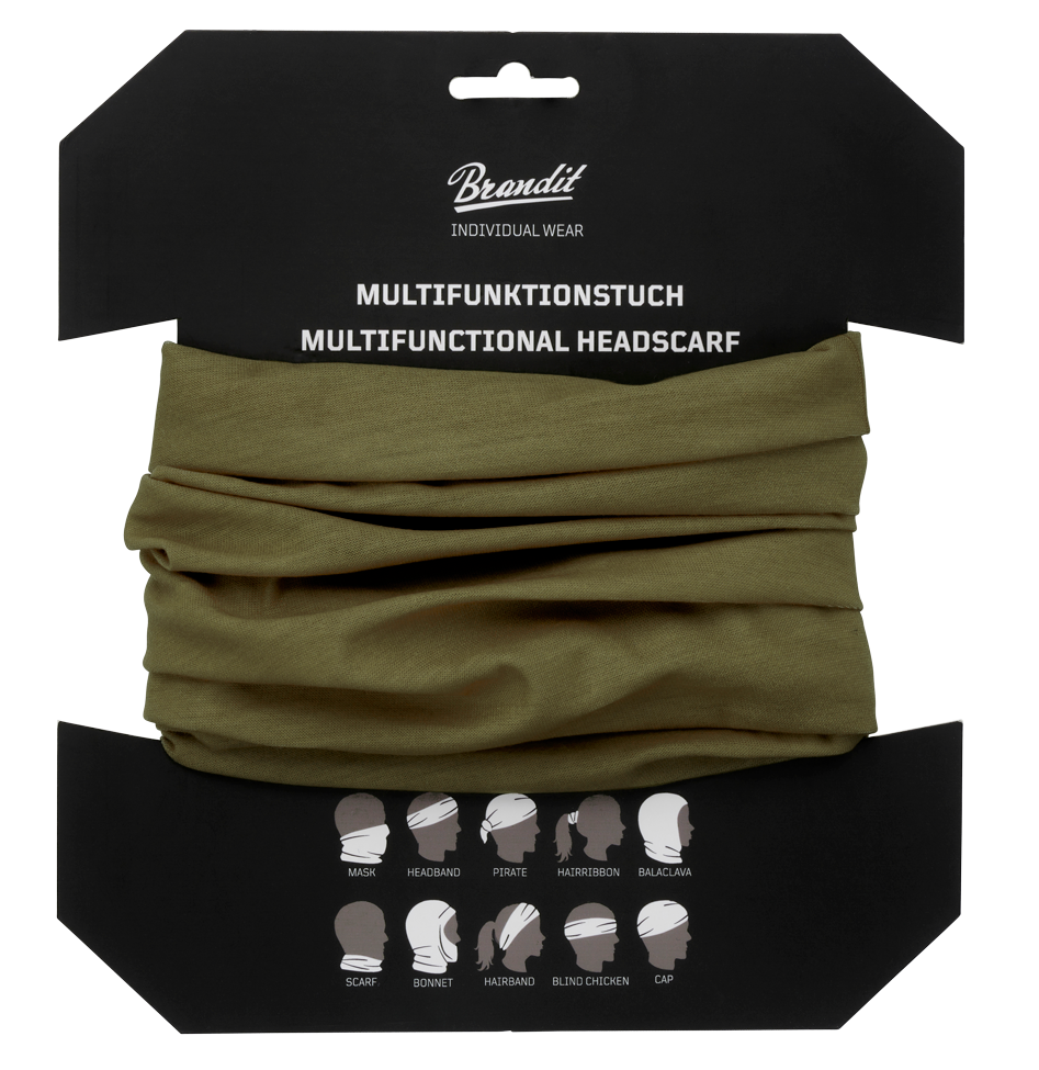 Multifunkční šátek Brandit 7018 woodland