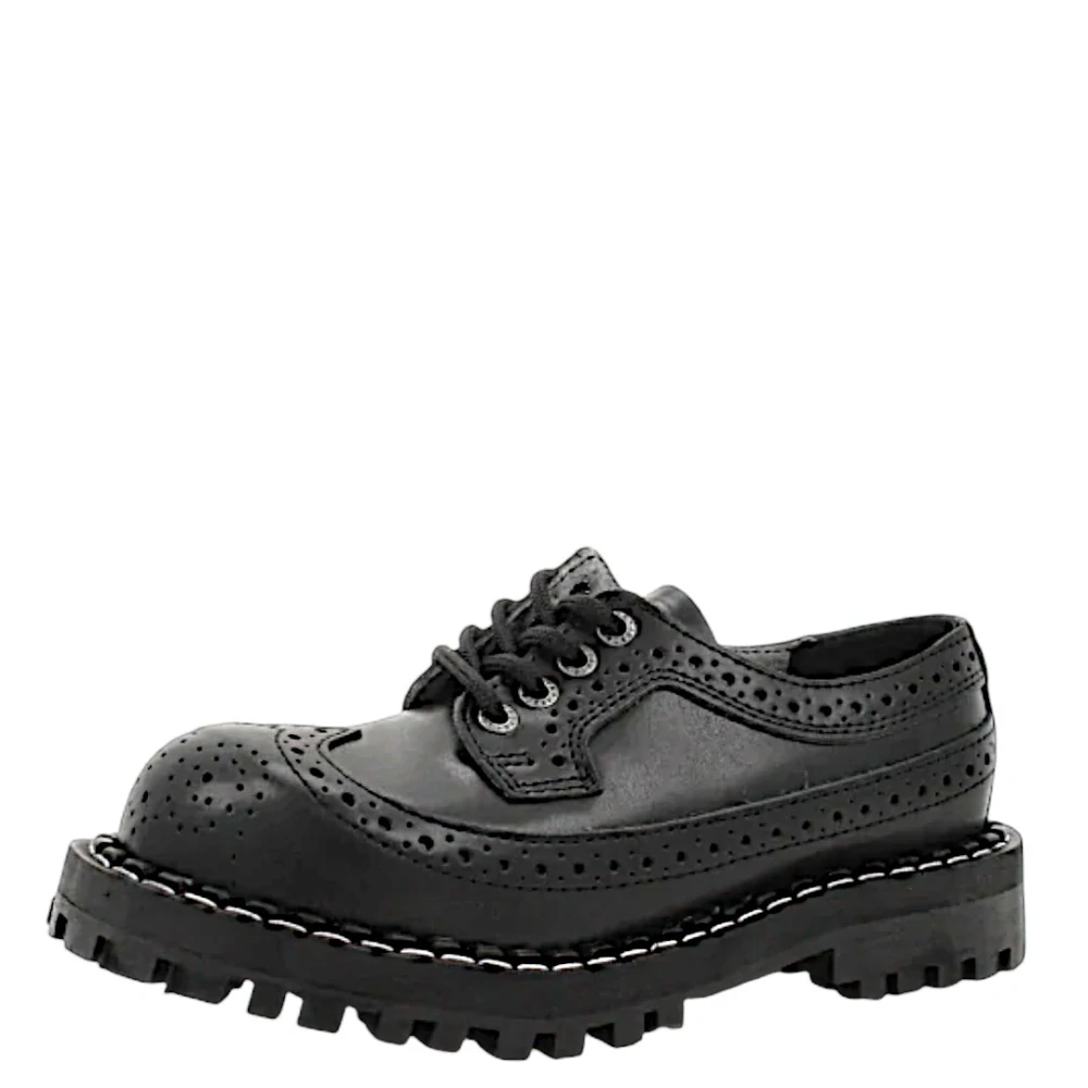 Steel boty 4 dírkové 112/O Oxford black/black