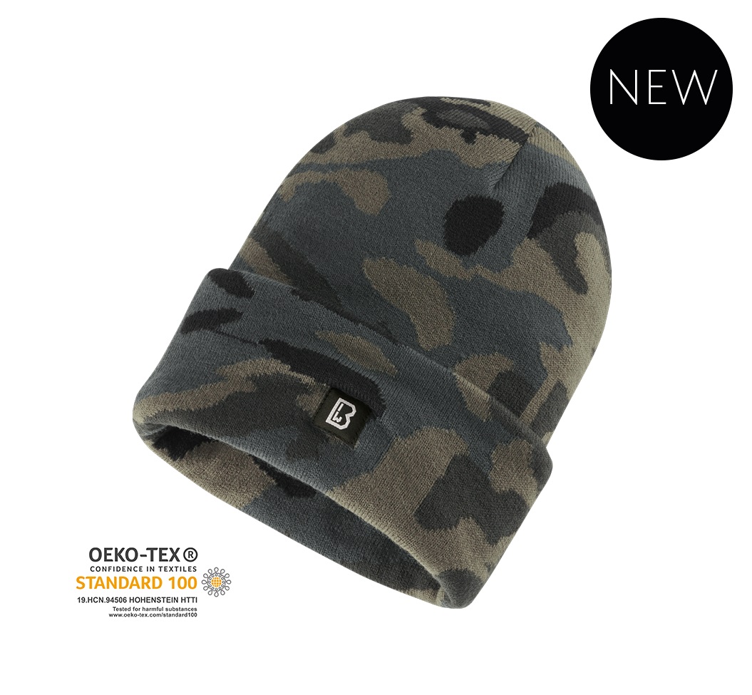 Brandit čepice Watch cap Rack 7014 4 darkcamo