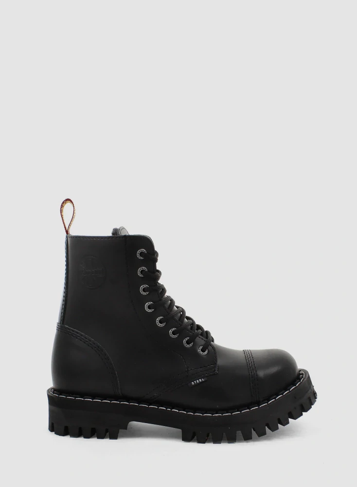 Steel boty 8 dírek 113/114/O Monster Black 26