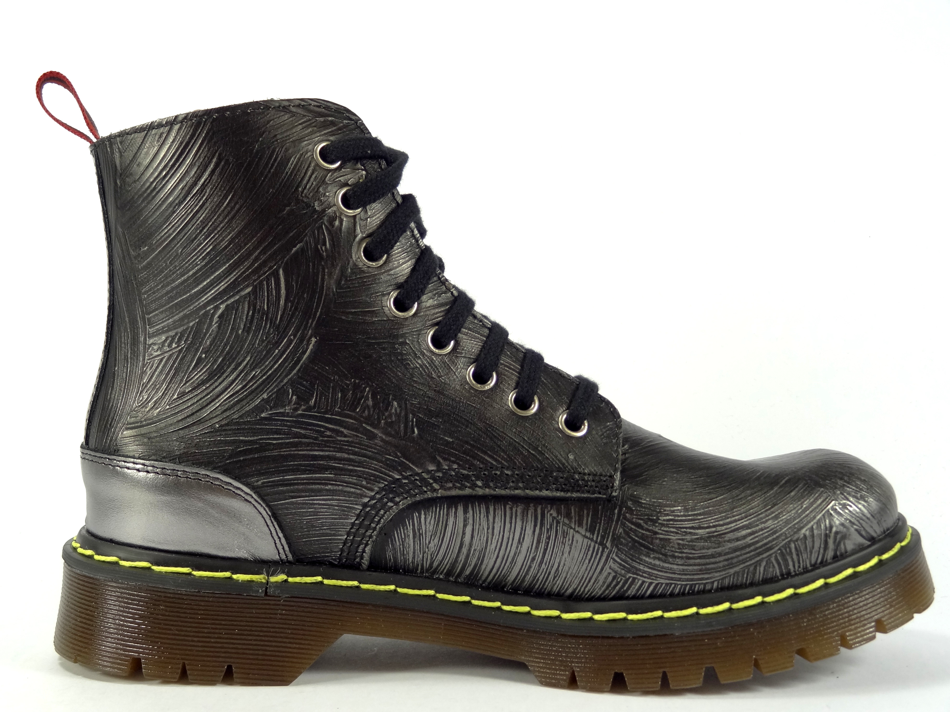 Selma 8 dírkové bez zipu black silver 13D02MS černá