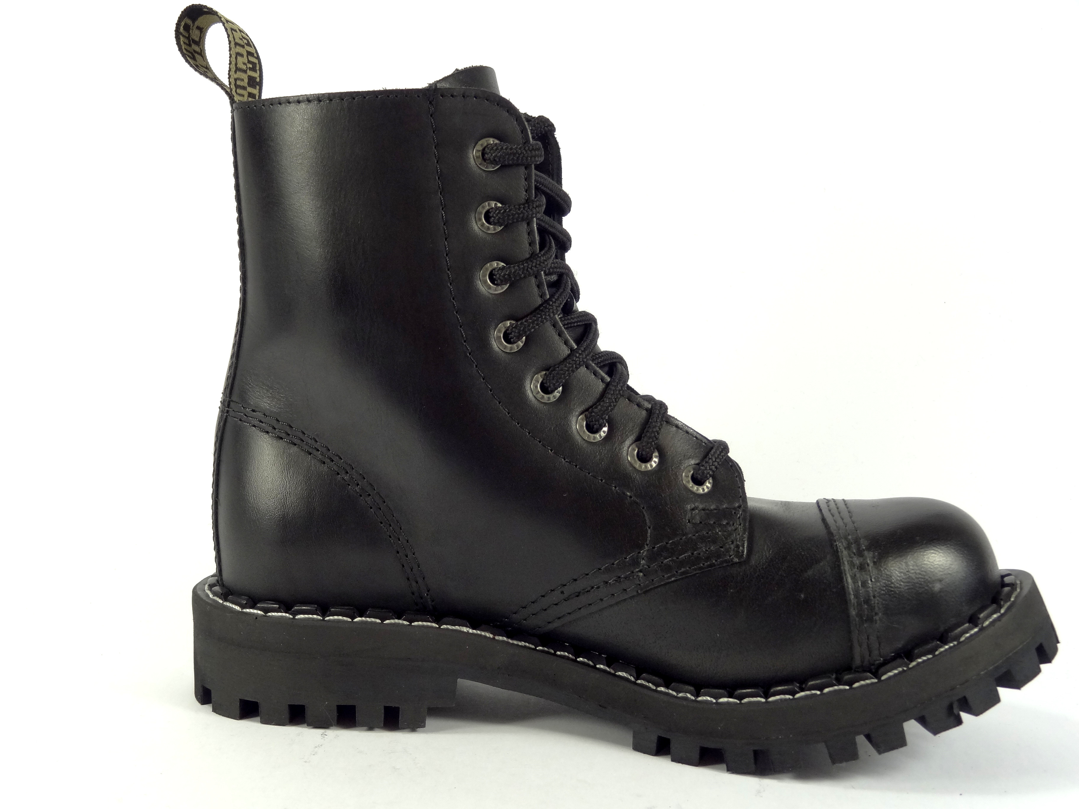 Steel Boty 8 D rkov ern Natural T K BOTY STEEL A SELMA Steel Boty 8 D rkov ern Natural T K BOTY STEEL A SELMA