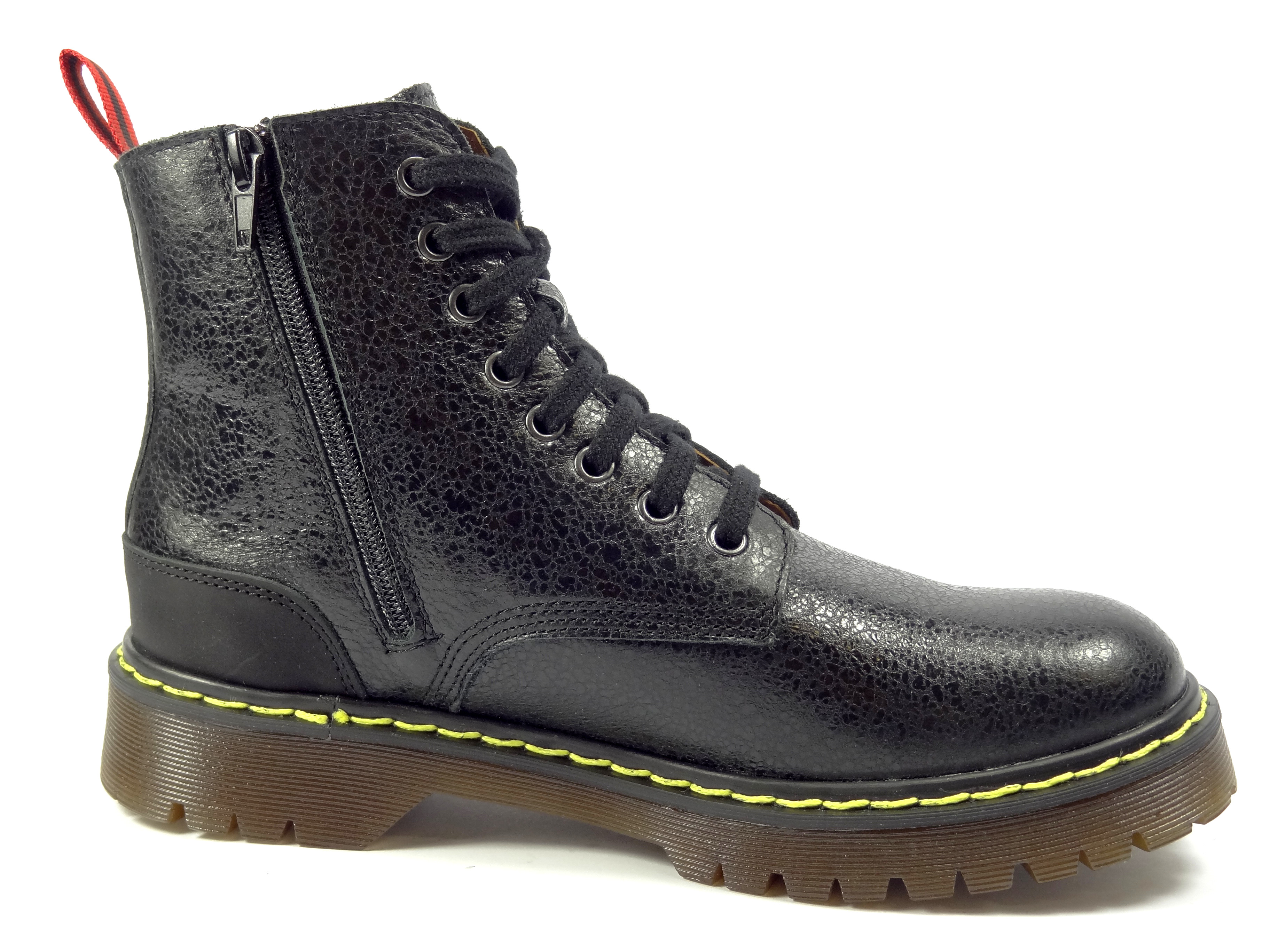 Selma 8 dírkové se zipem černé vzorované fl255 13D01F2 černá