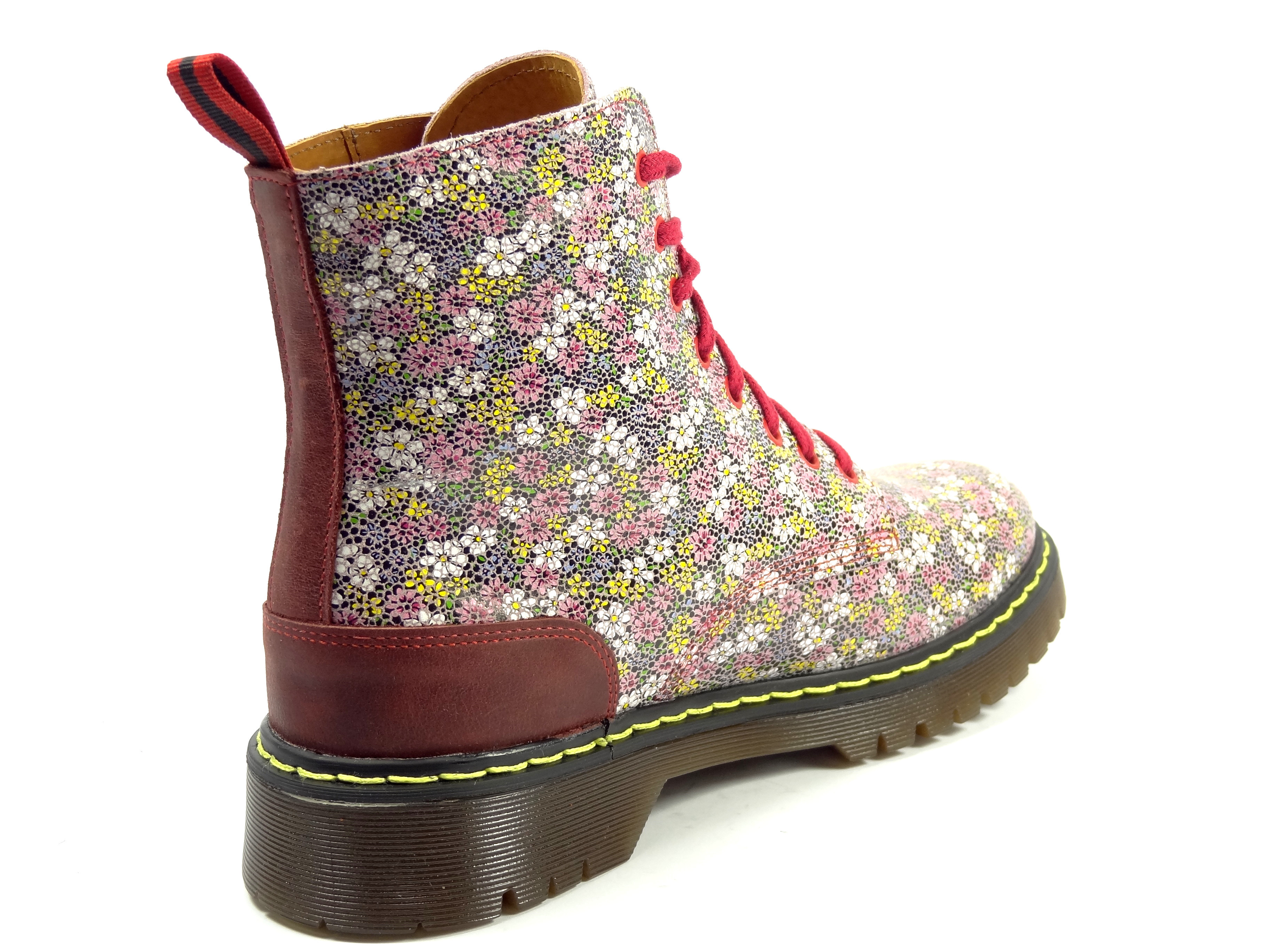 Selma 8 dírkové růžové květy 13D02K8 RED FL195