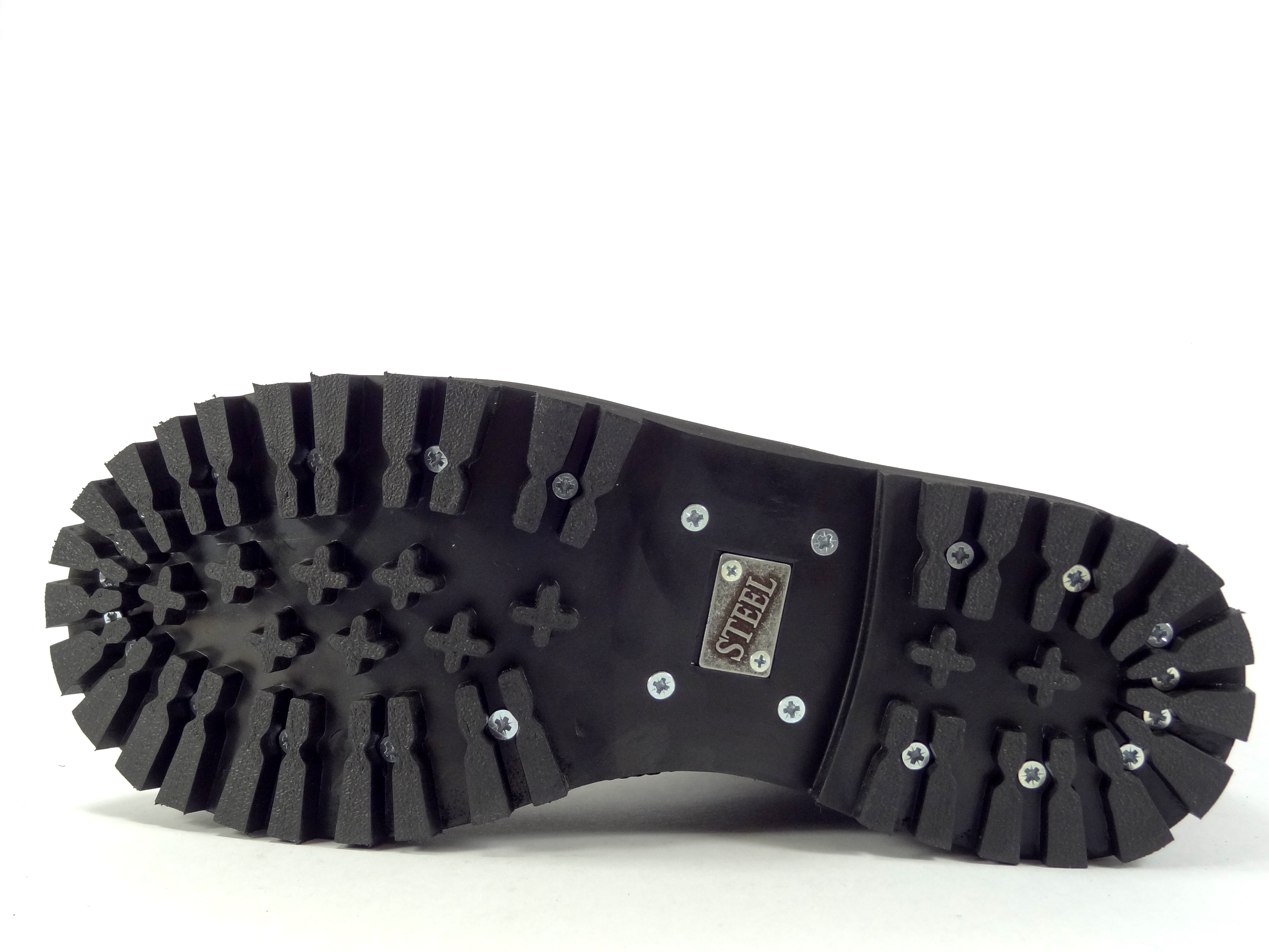 Steel boty 8 dírek 113/114/O 124 Natural Blk