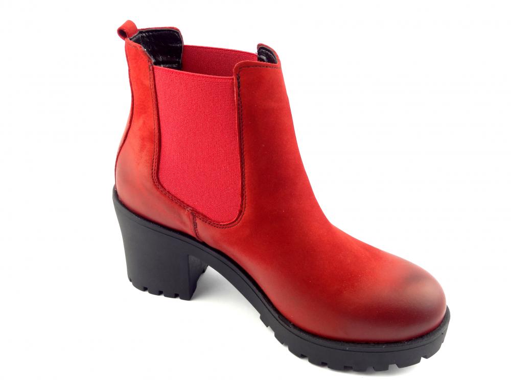 Aurelia obuv kotníková červená 271