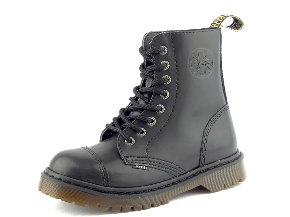 Steel boty 8 dírek 113/AL2 bez ocelové špice  černá