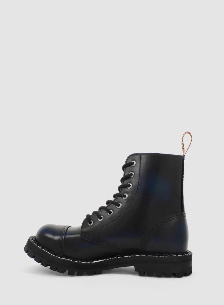 Steel boty 8 dírek 113/114/O/black blue 26