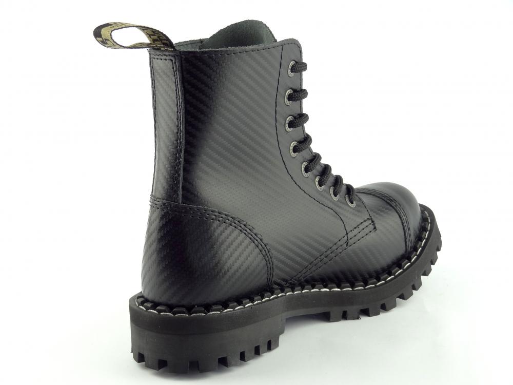 Steel boty 8 dírek 113/114/O D195 black