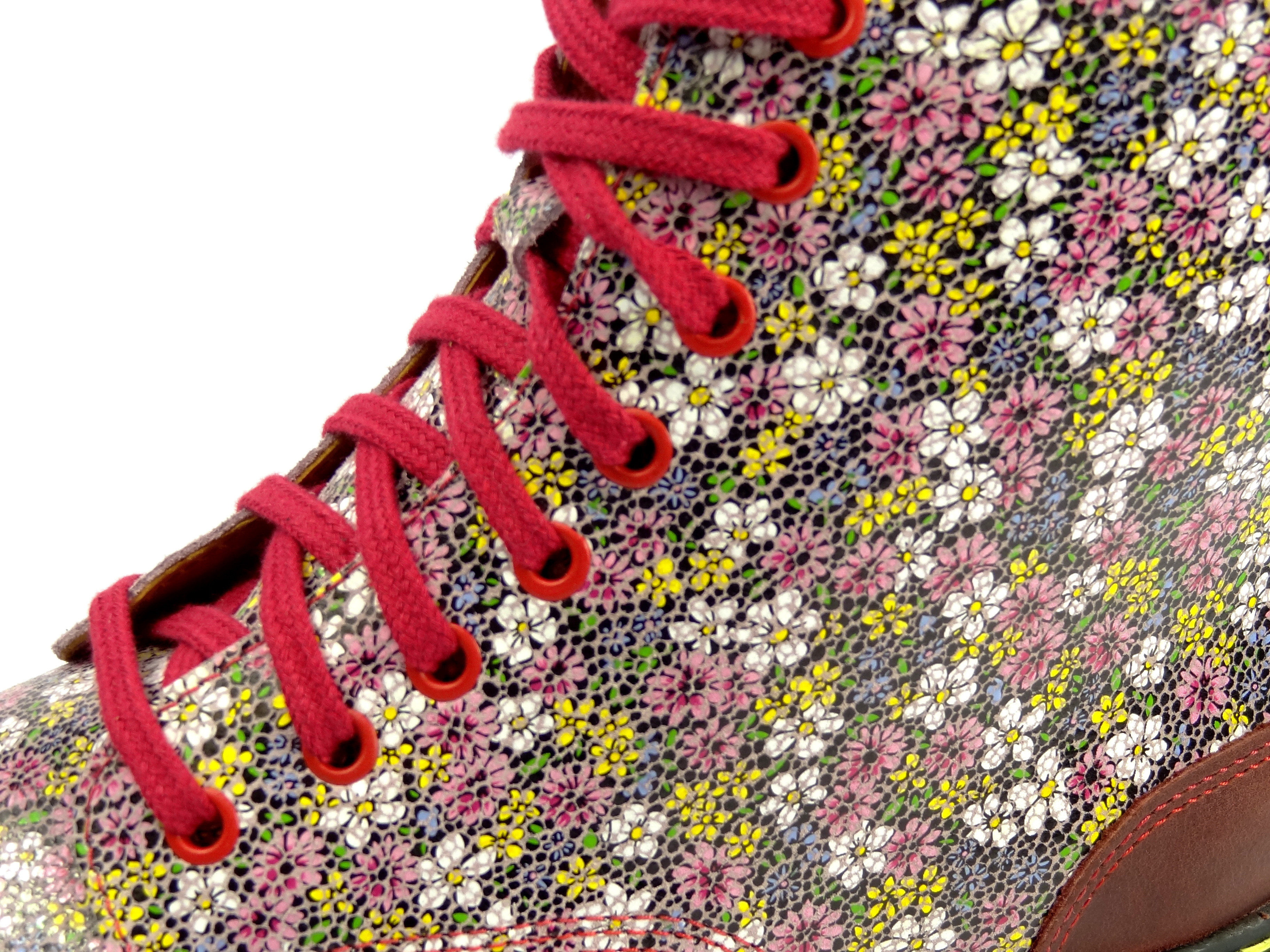 Selma 8 dírkové růžové květy 13D02K8 RED FL195