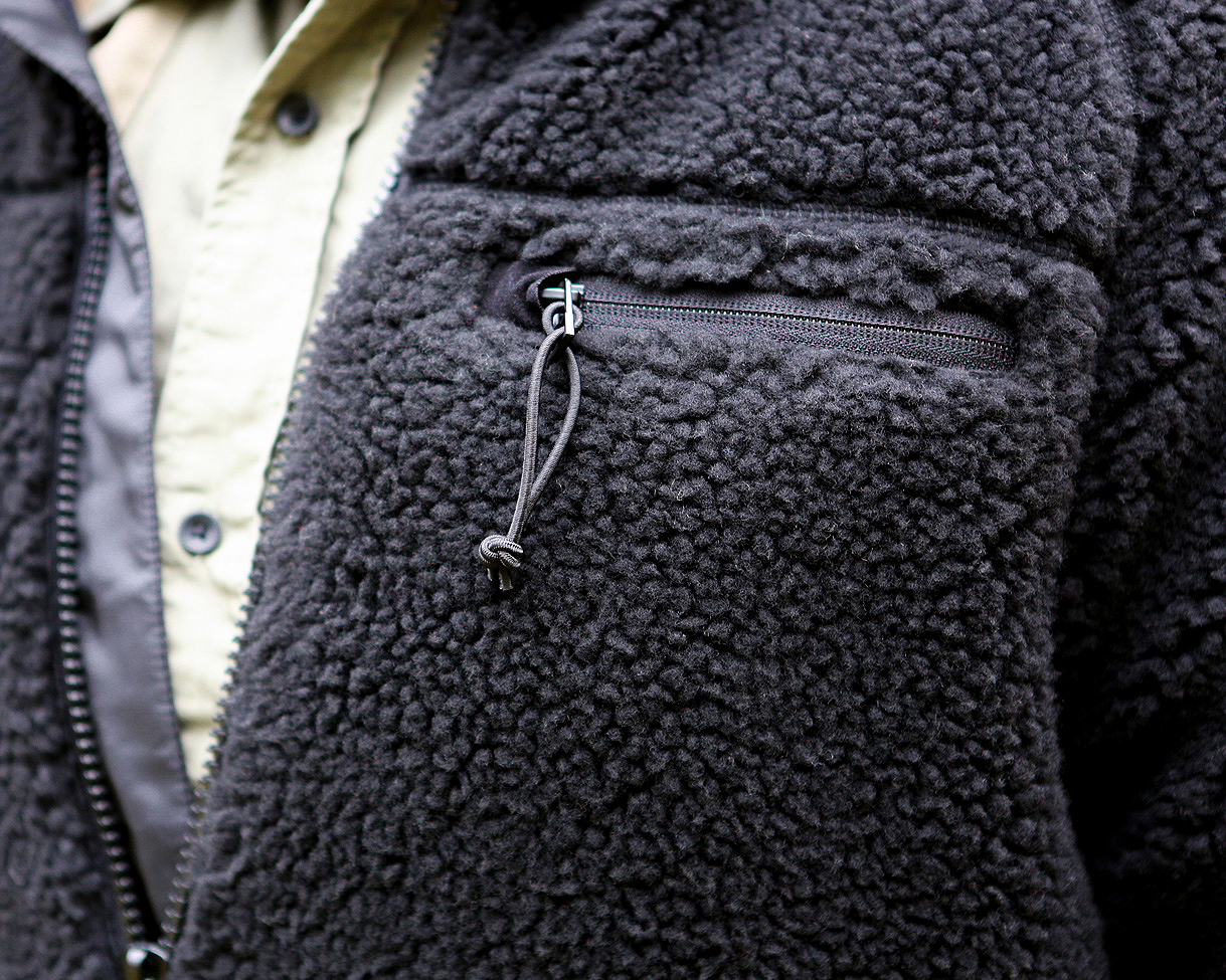 Brandit fleecová bunda Teddyfleece Jacket 5021 černá 