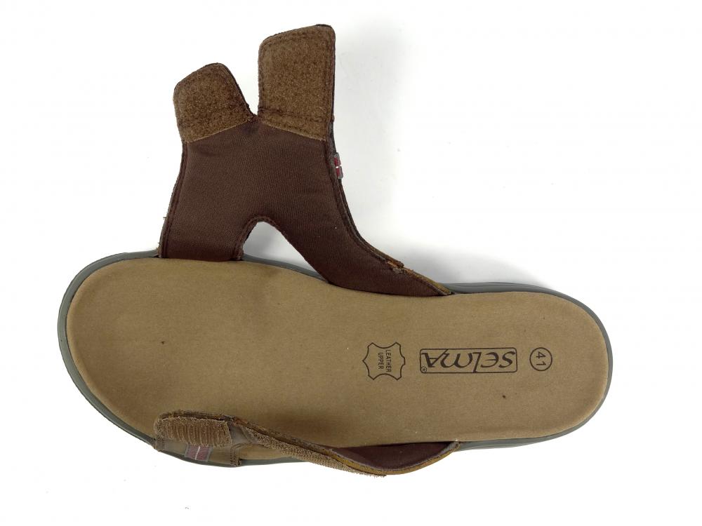 Selma nazouvák MR 71297 hnědá