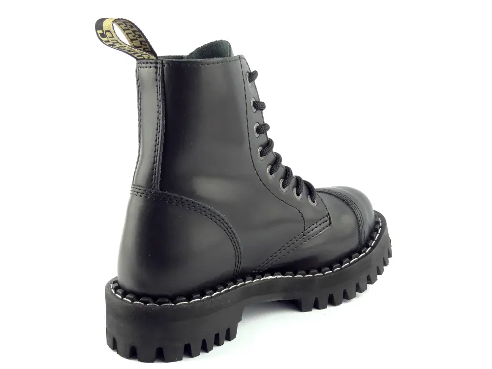 Steel boty 8 dírek 113/114/O Monster černá