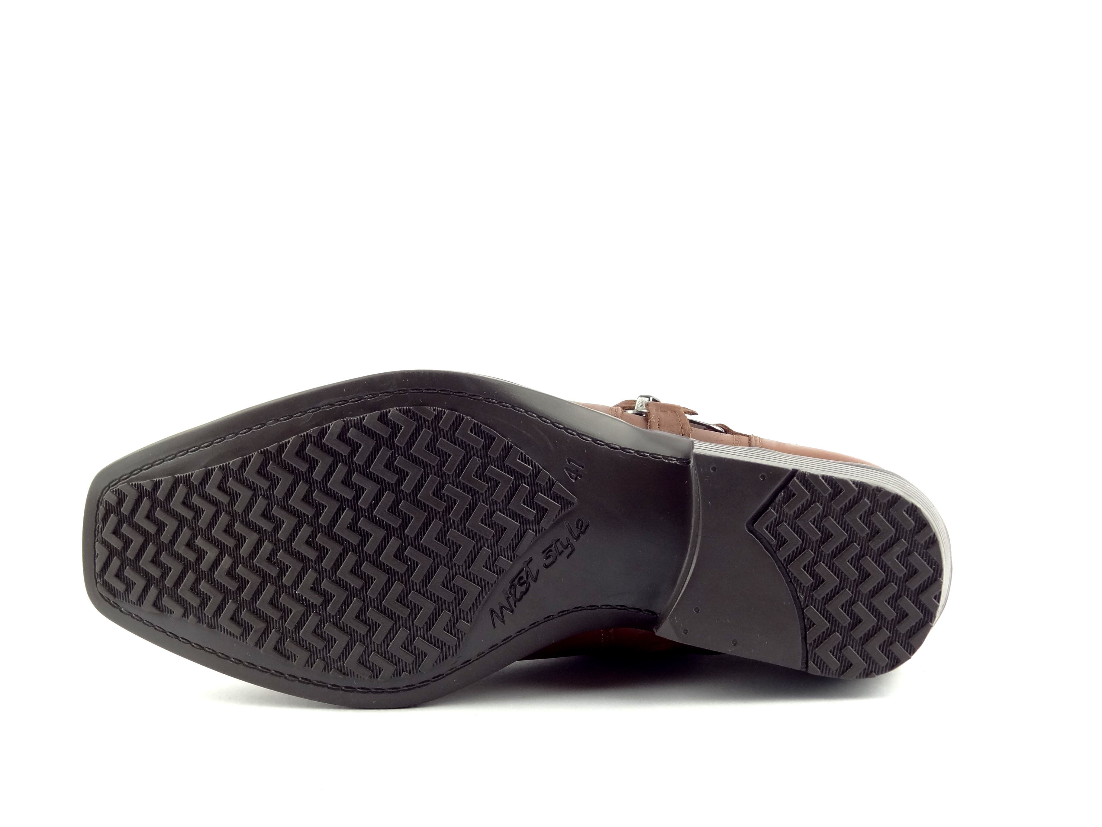 Selma westernové boty na motorku na koně nízká 1026 světle hnědé