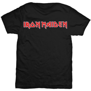 Tričko pánské Iron Maiden Logo černé