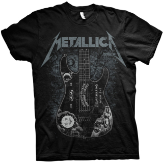 Tričko Metallica Hammet Ouija Guitar