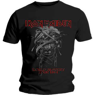 Tričko Iron Maiden World Slavery 1984 Tour